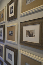 Lindsay Traditional Wood Picture Frame With Interchangeable Mats