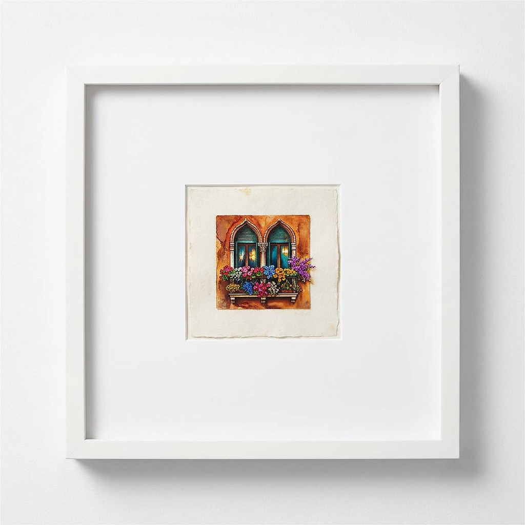 Sina Classic Wood Picture Frame Painted With Interchangeable Mats