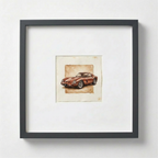 Sina Classic Wood Picture Frame Painted With Interchangeable Mats