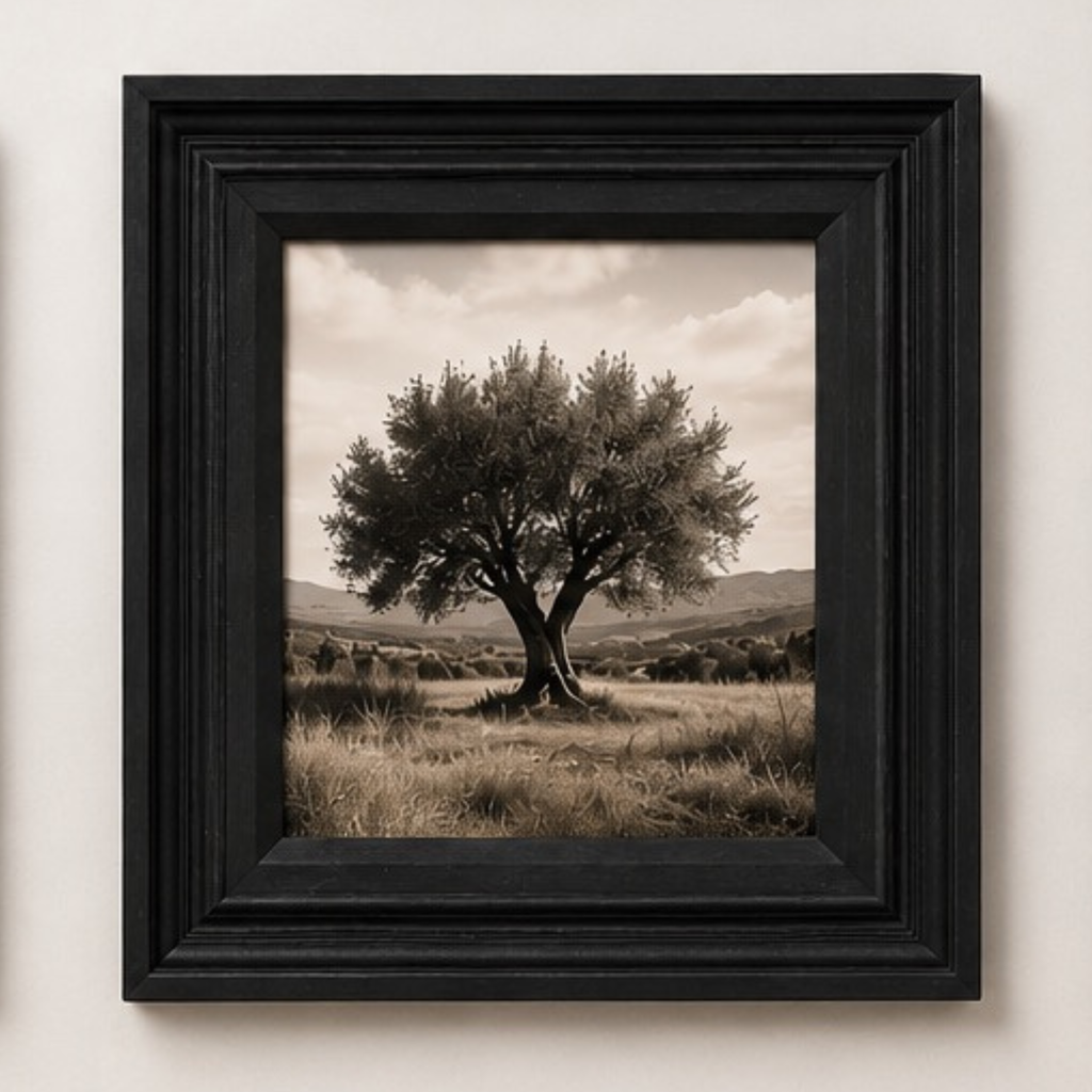 Elizabeth Traditional Wood Picture Frame With Interchangeable Mats