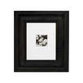 Aileen Traditional Stained Wood Picture Frame With Interchange Mats